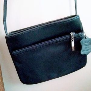Gianni Bernini Navy crossbody bag